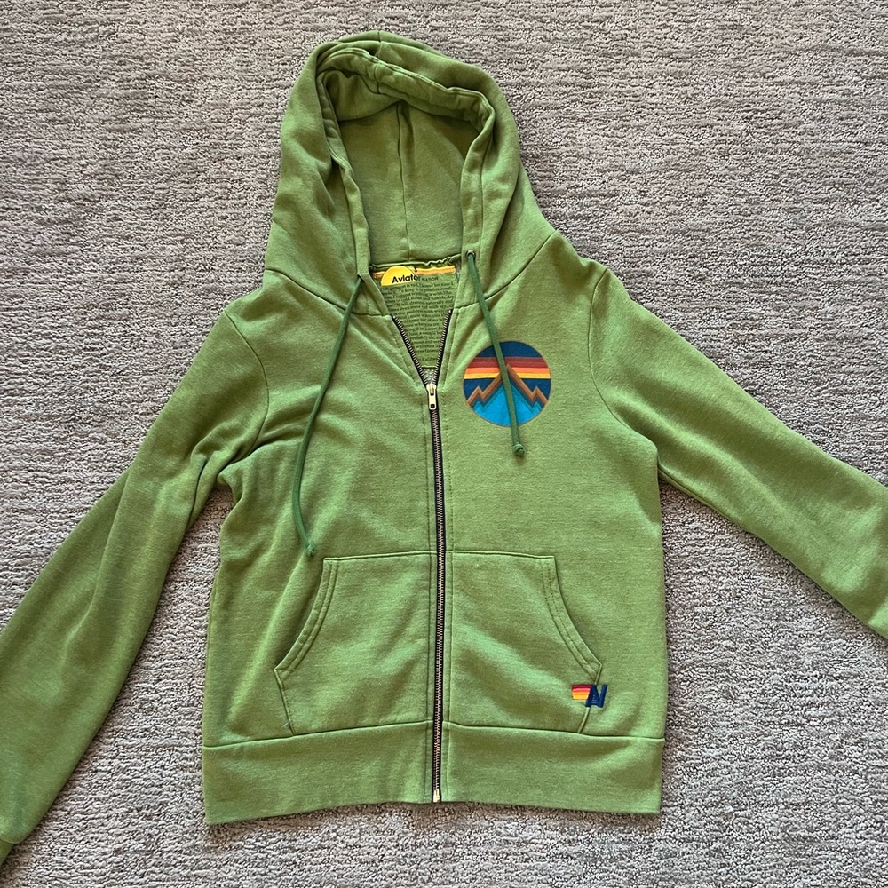 Aviator Nation - Mountain Hoodie - S
